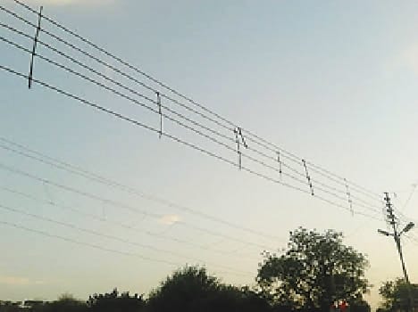 Rather shabby but not to pay millions of electric wire