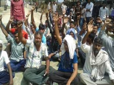 Delays in road construction , road blockade