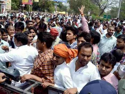 A student set fire himself on PCS paper leak issue.