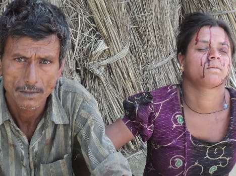 Minor dispute moved stones, four injured