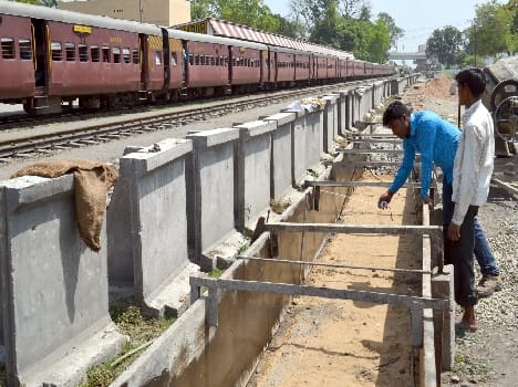 Platform, Foot overbridge started
