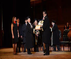 amitabh Doctored for his contribution to cinema in Egypt