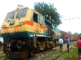Down in the train yard The engine is Beptri A lot of children