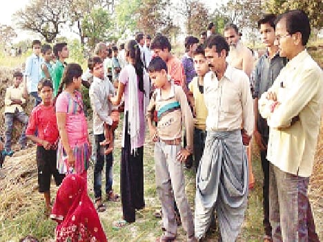 Man burned alive to save crops