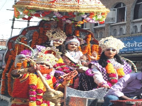 Balaji's procession