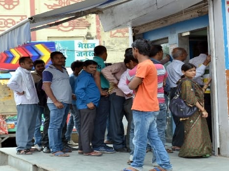 Nil cash in the atm