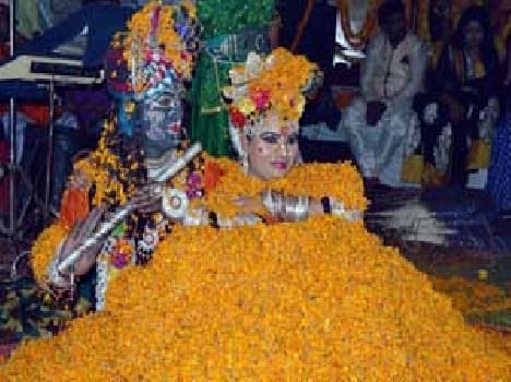 Devotional songs and pageantry was well received by the