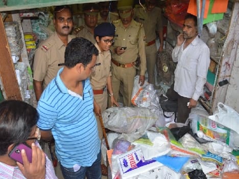 raid at polythene shoppers