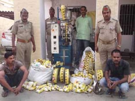 Factory caught making fake ZARDA