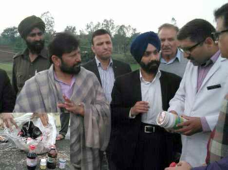 Jammu and Kashmir Health Minister lal singh again in spotlight