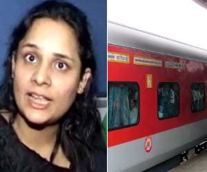 robbery with home ministry official's wife in train 