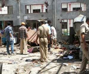 cyllinder blast in kurukshetra polytechnique college, horrible exposure