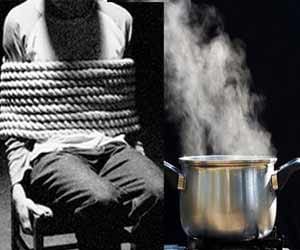 Embarrassing: Boiling water poured over suspected teens