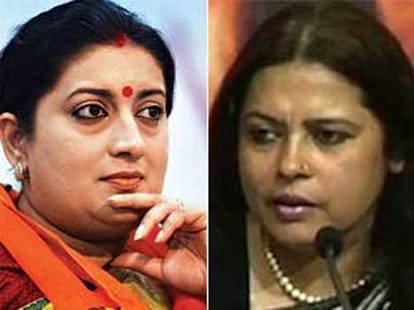 meenakshi lekhi tweet on smriti irani 