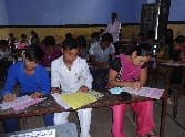 Computer test Sitting Student 1200