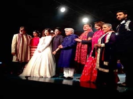 heroes ramp walk wear Mejwan dress