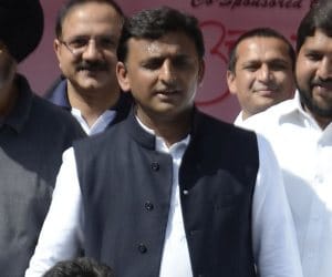 Akhilesh Yadav inaugrates a private university.