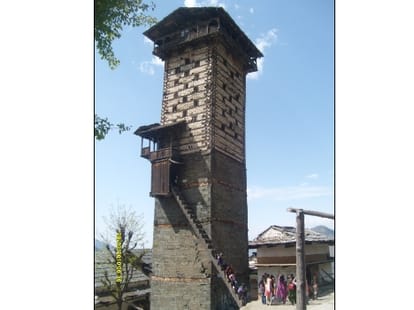 Cahni Kothi in kullu himachal.
