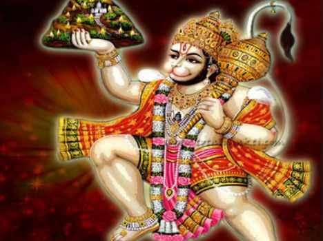 Hanuman Jayanti Jakhau temple .