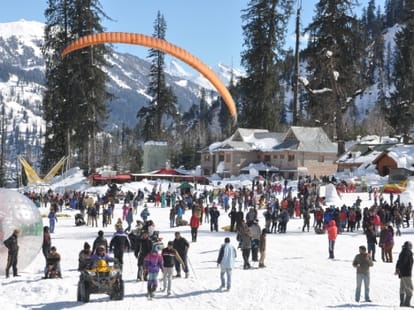 govt lift ban from paragliding in kullu.