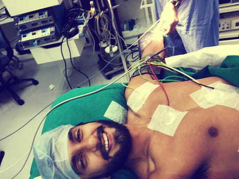 bollywood  actor ranveer singh live from hospital