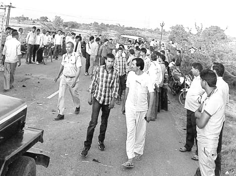 Two death in road accidents