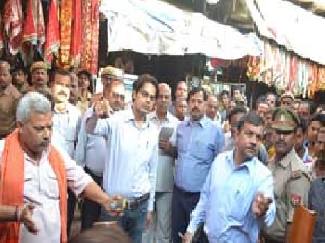 Beautification of the campus will Chaukia Dham