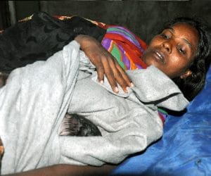 baby born at railway waiting hall