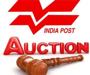 postal department will auction unclaimed items