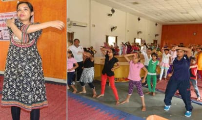 self defence coaching to women's by superintendent of police