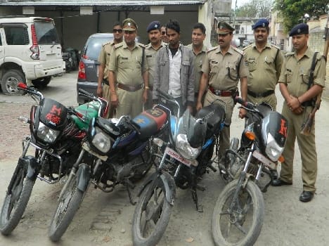 Police arrested auto lifter