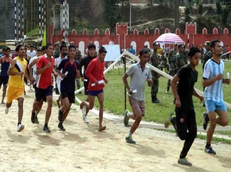 forgery in indian army recruitment.