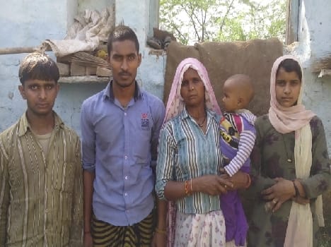 story of farmer's family in mathura