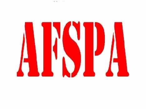 no decision to repeal AFSPA from jammu and kashmir