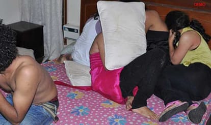 eighty arrested in rave party busted in udaipur