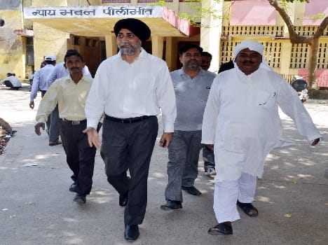 The Court reached the VM Singh , Non Bailable warrant back