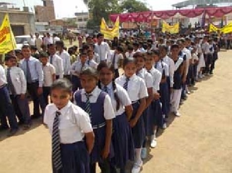 The message to send children to school