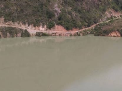 ranjit sagar dam water is constantly growing