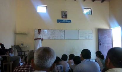 Sisodia takes his education team for 'value education'