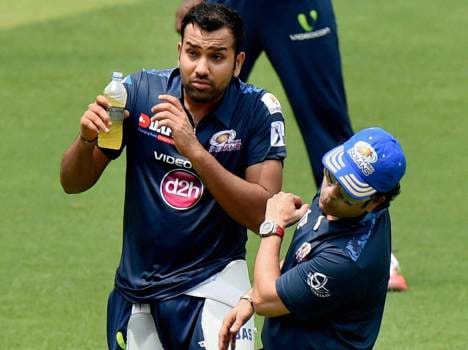 rohit sharma said thanks to sachin tendulkar