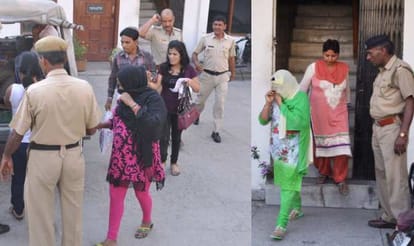 video: sex racket at karnal, couple arrested