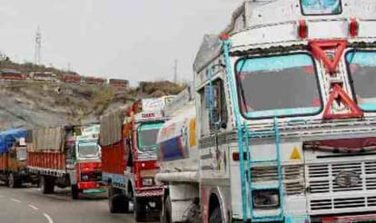 landslide many places on Jammu Srinagar highway 