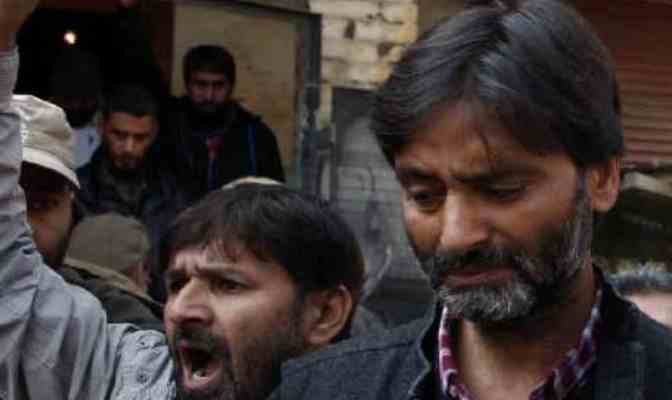 Yasin Malik opposes townships for Kashmiri Pandits