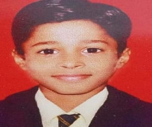 Bajaj Public School Students After being crushed to death by school bus