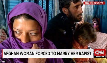 rape victim forced to marry rape accused in afganistan