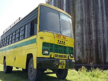 three Unidentified peoples hijacked school bus at rs pura