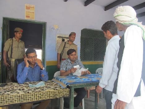 fraud in delivering cheque to the farmers