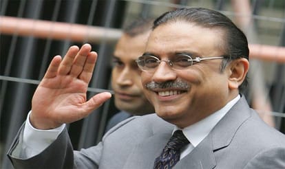 my son needs some enthuasiam:zardari
