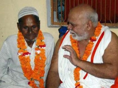 modi was on target in Nyas meeting at ayodhya