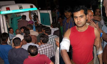 father and shot at his residence.